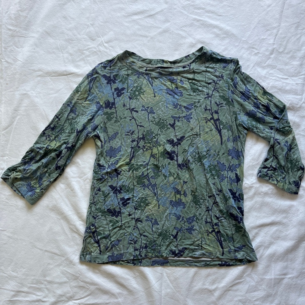 Bunny & Puppy Floral Shirt